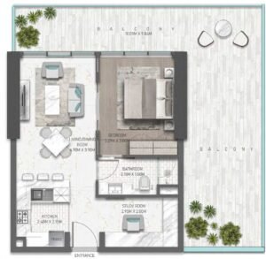 1 Bed