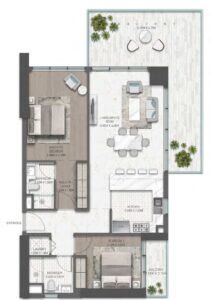 2 Beds